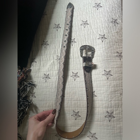 Diamond Western Belt - Picture 3 of 7